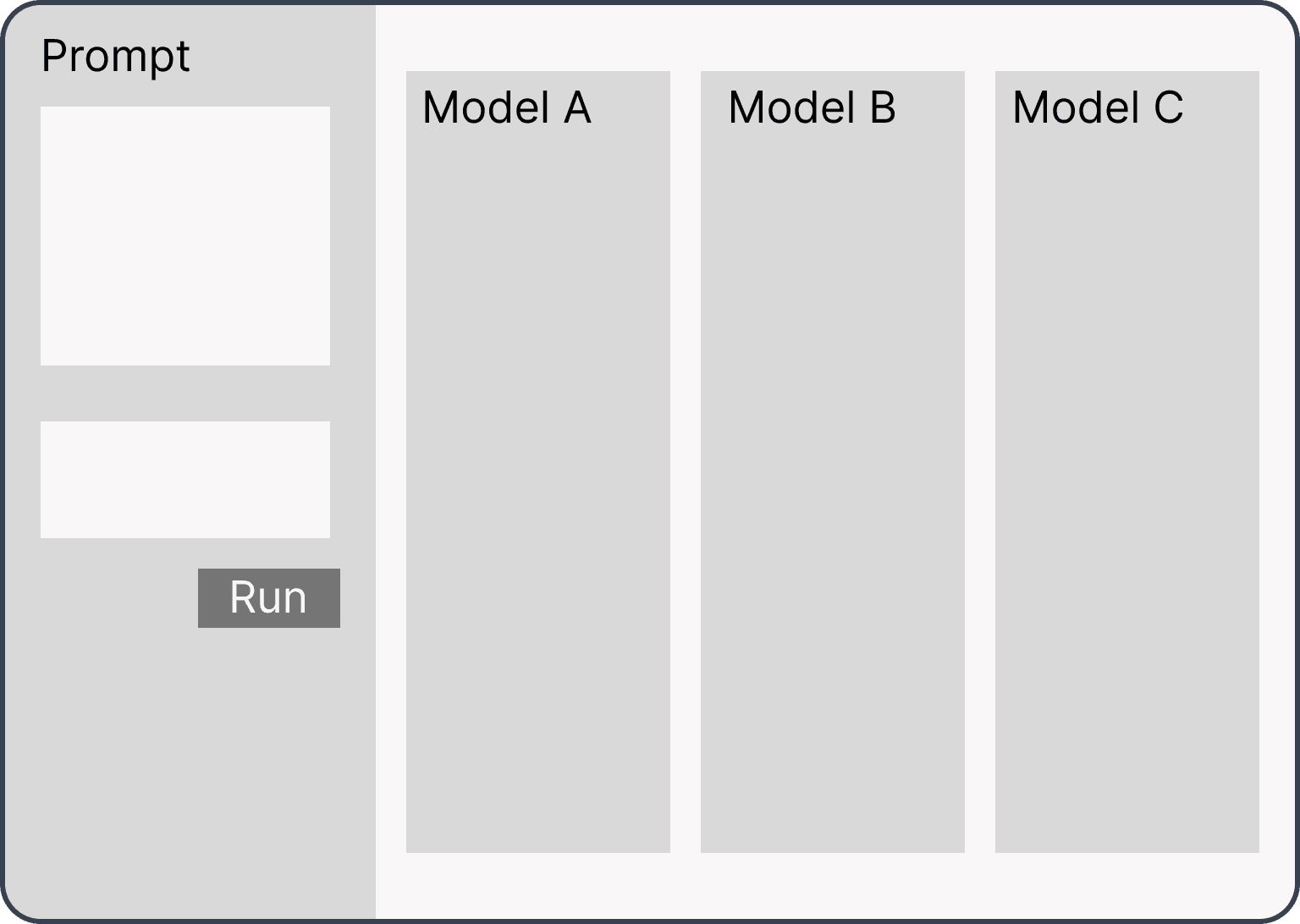 Layout wireframe